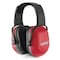Jackson Safety H70 Vibe Over-the-Head Ear Muffs, 26 dB NRR, Passive, Red 20774 - alternate 1